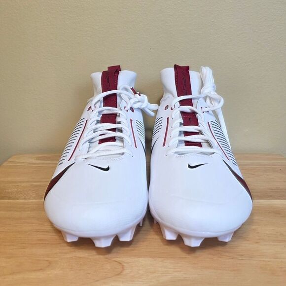 Nike Vapor Edge Pro 360 2 TB P Football Cleats White Crimson Red FN7759-111 13 - Picture 2 of 7